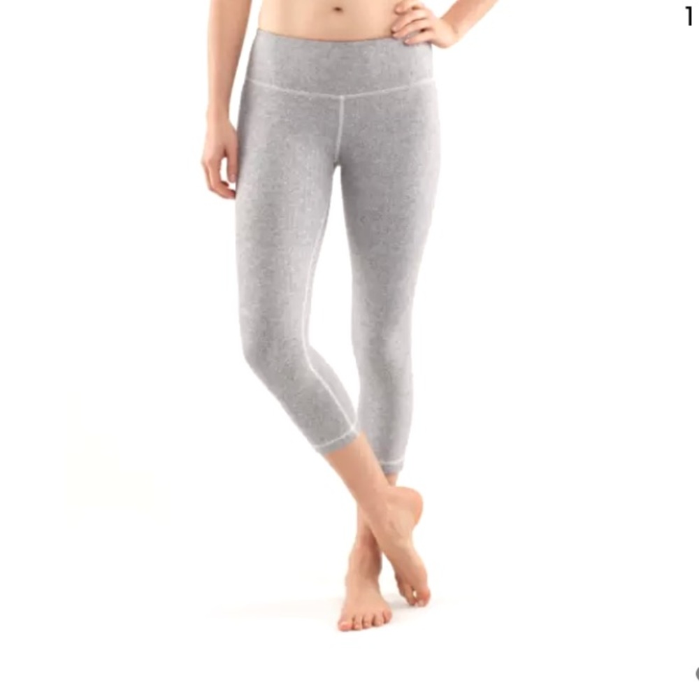 Lululemon Wunder Under Herringbone capri leggings